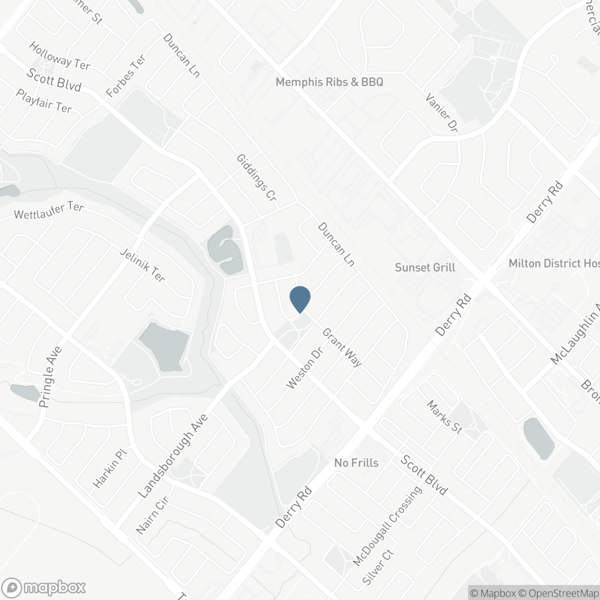 482 GRANT WAY, Milton, Ontario L9T 0S8